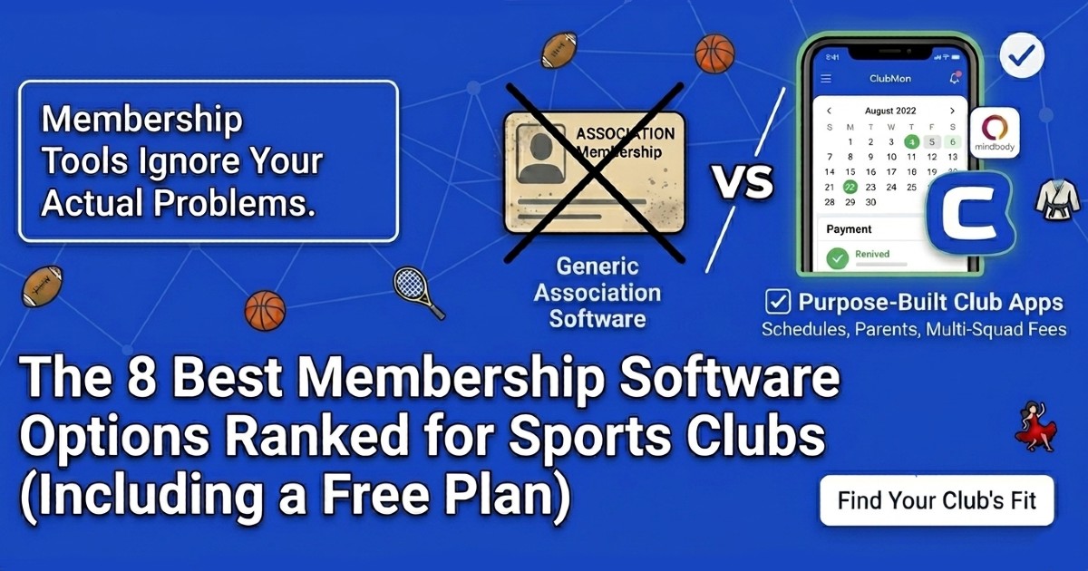The Best Membership Software for Sports Clubs in 2026